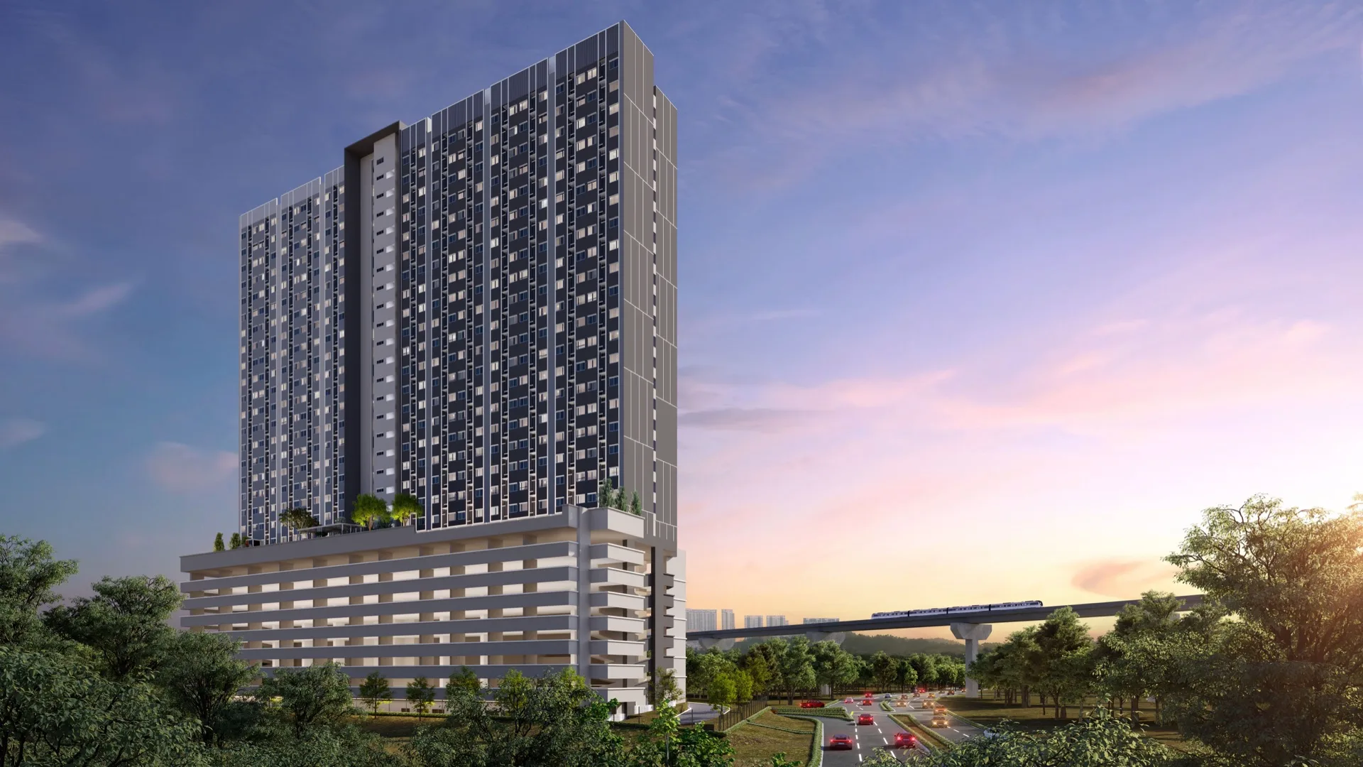 D'Nuri Residences @ Kwasa Damansara serviced residence project in Kwasa Damansara, Selangor