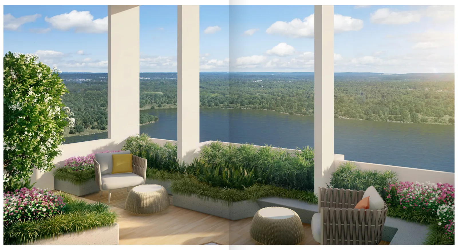 Danau Puchong Garden Artist Impression from verified project brochure