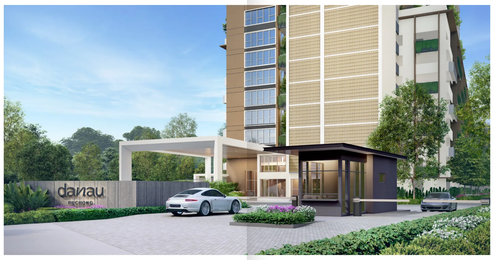 Danau Puchong Arrival Artist Impression from verified project brochure