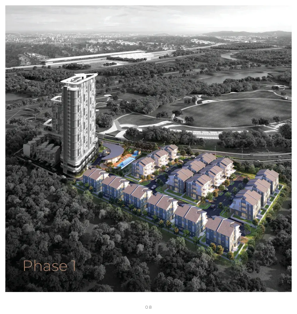 Daya Residence Brochure Artist Impression 4 in Kwasa Damansara, Selangor