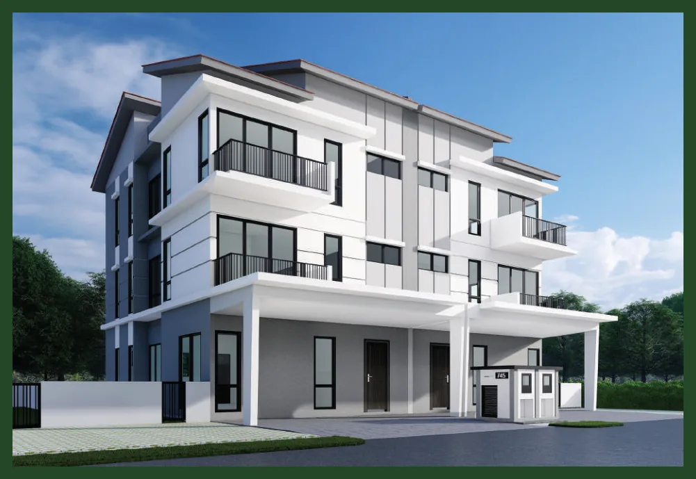 Daya Residence Type A Floor Plan from verified project brochure
