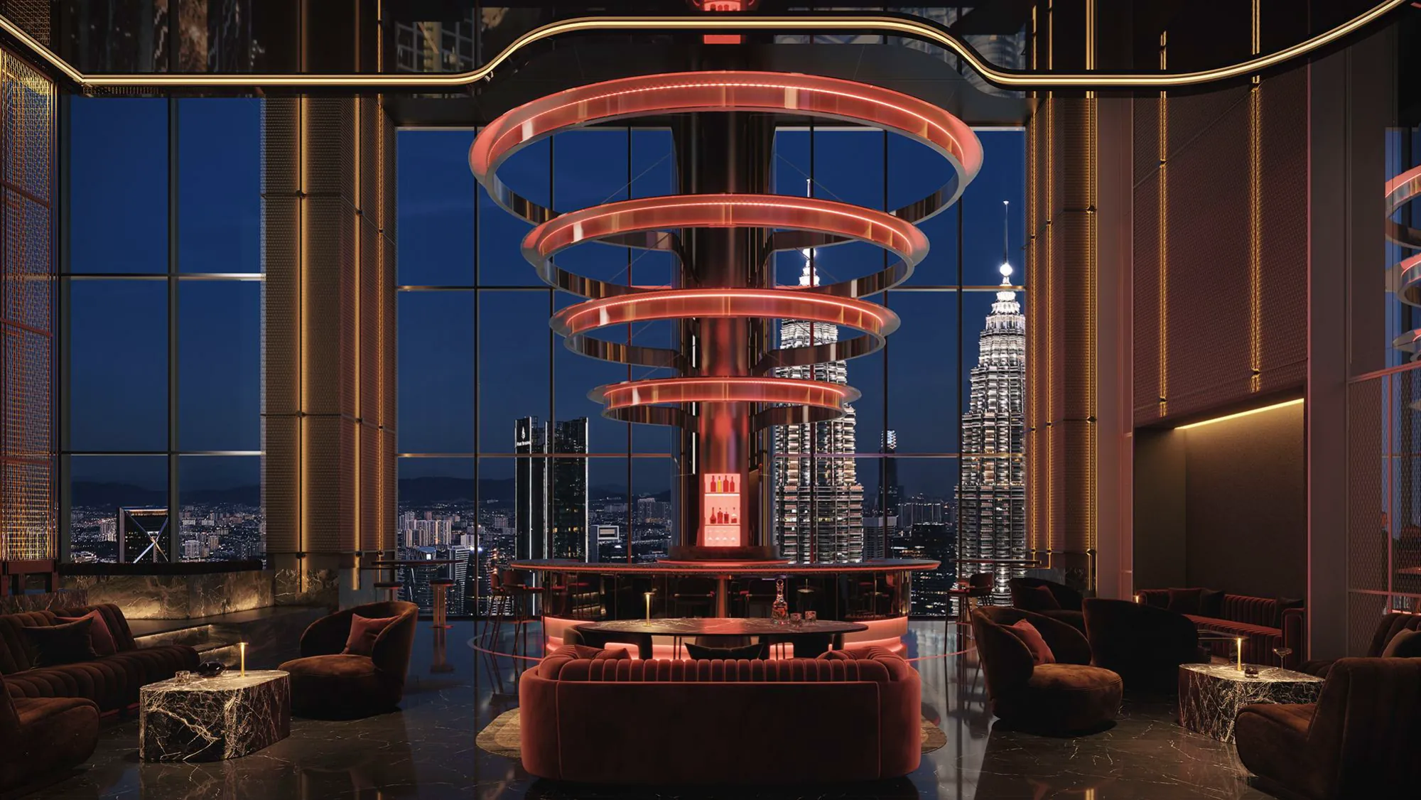Divine KLCC @ Jalan Saloma sky-level Altitude Lounge — Lewis Chong verified source photo