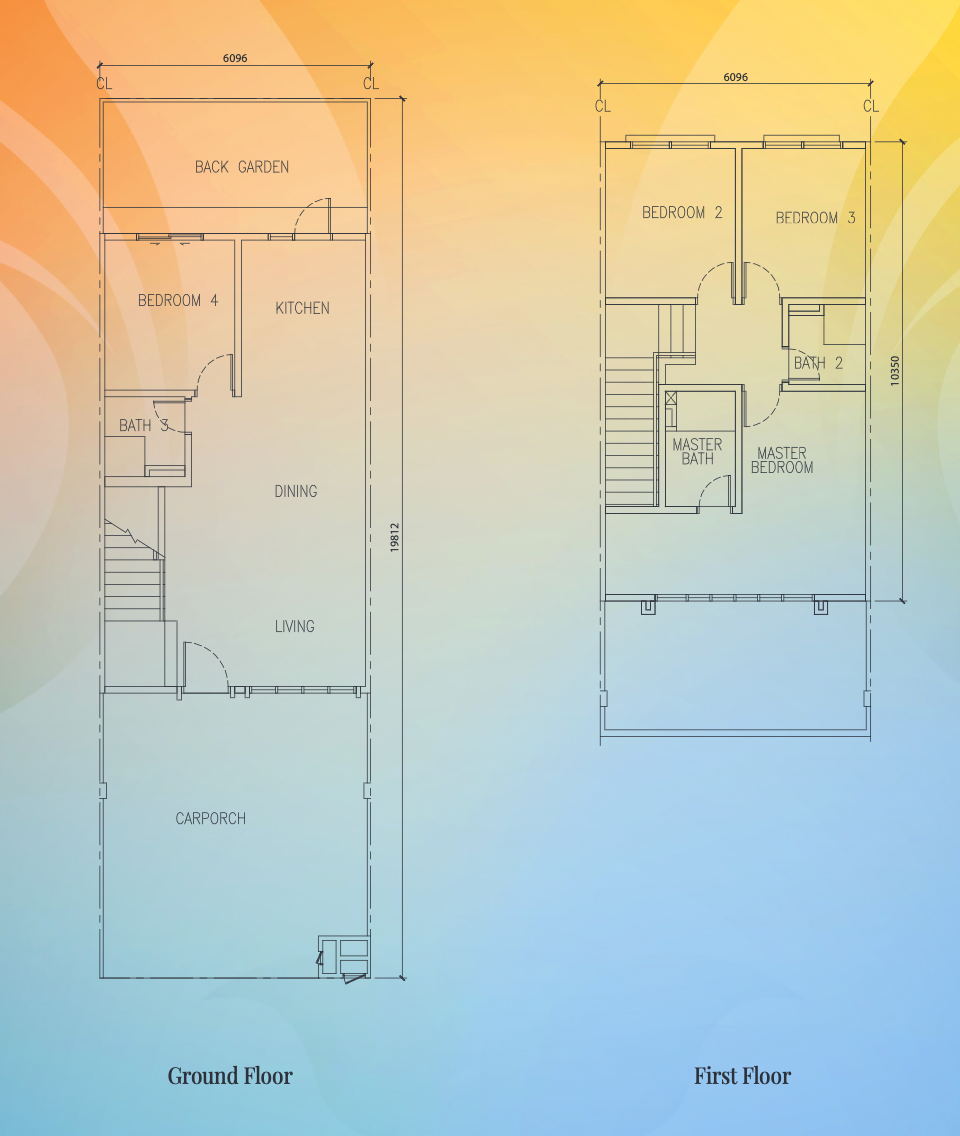 Eco Tropics Lanna 2 Aira floor plan, 20x65 ft, 1594 sqft, 4 bedrooms 3 bathrooms
