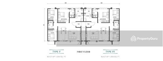 Eden by The Parque Residences, Co-Home Type A floor plan