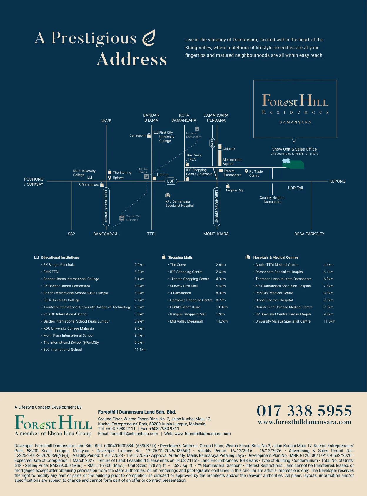 Foresthill Residence Garden Artist Impression from verified project brochure