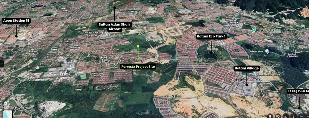 Forresta @ Ipoh South Location