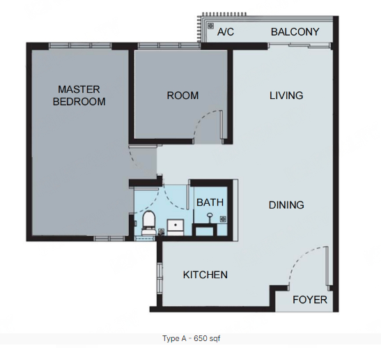 Gen Starz Type A floor plan