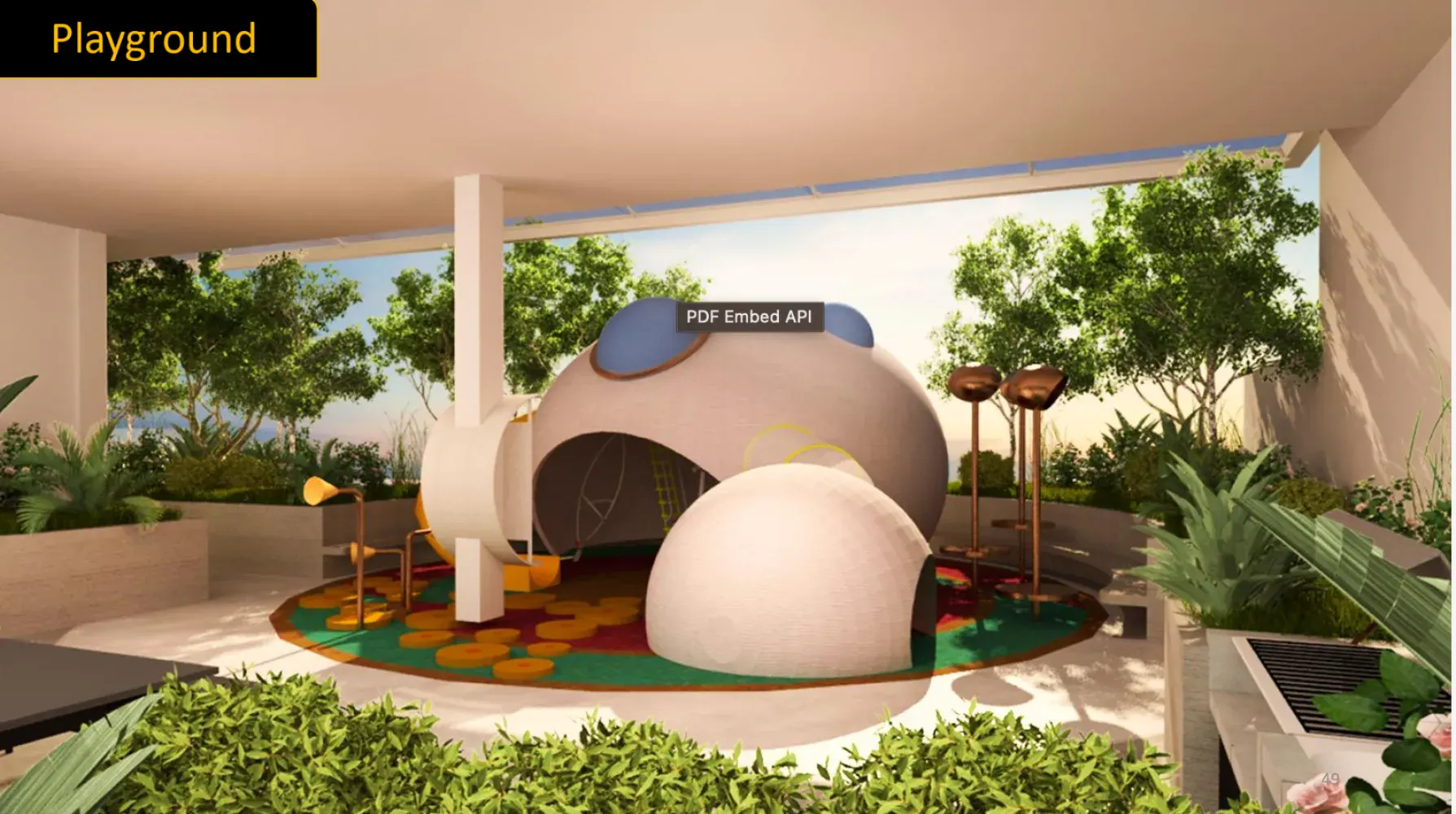 Golden Crown Residence children's playground