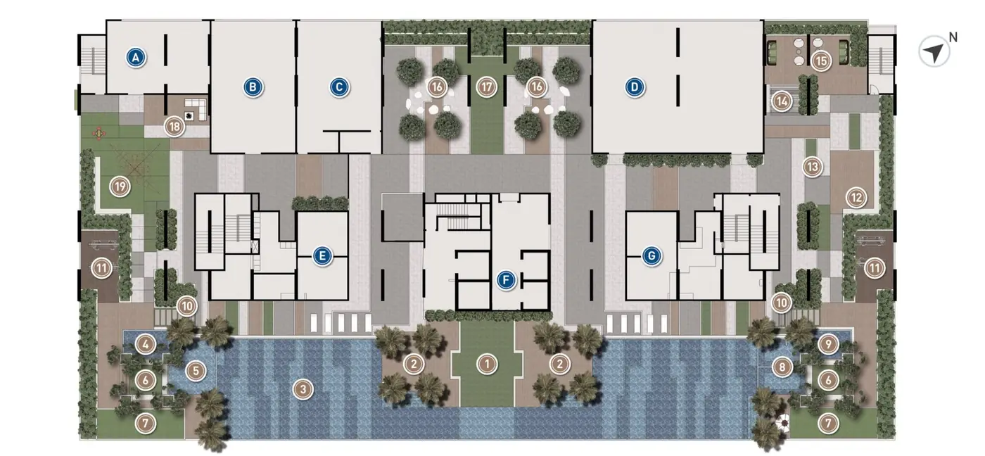 Goodwood Residence Goodwood Facility Floor Plan V3 in Bayan Lepas, Penang