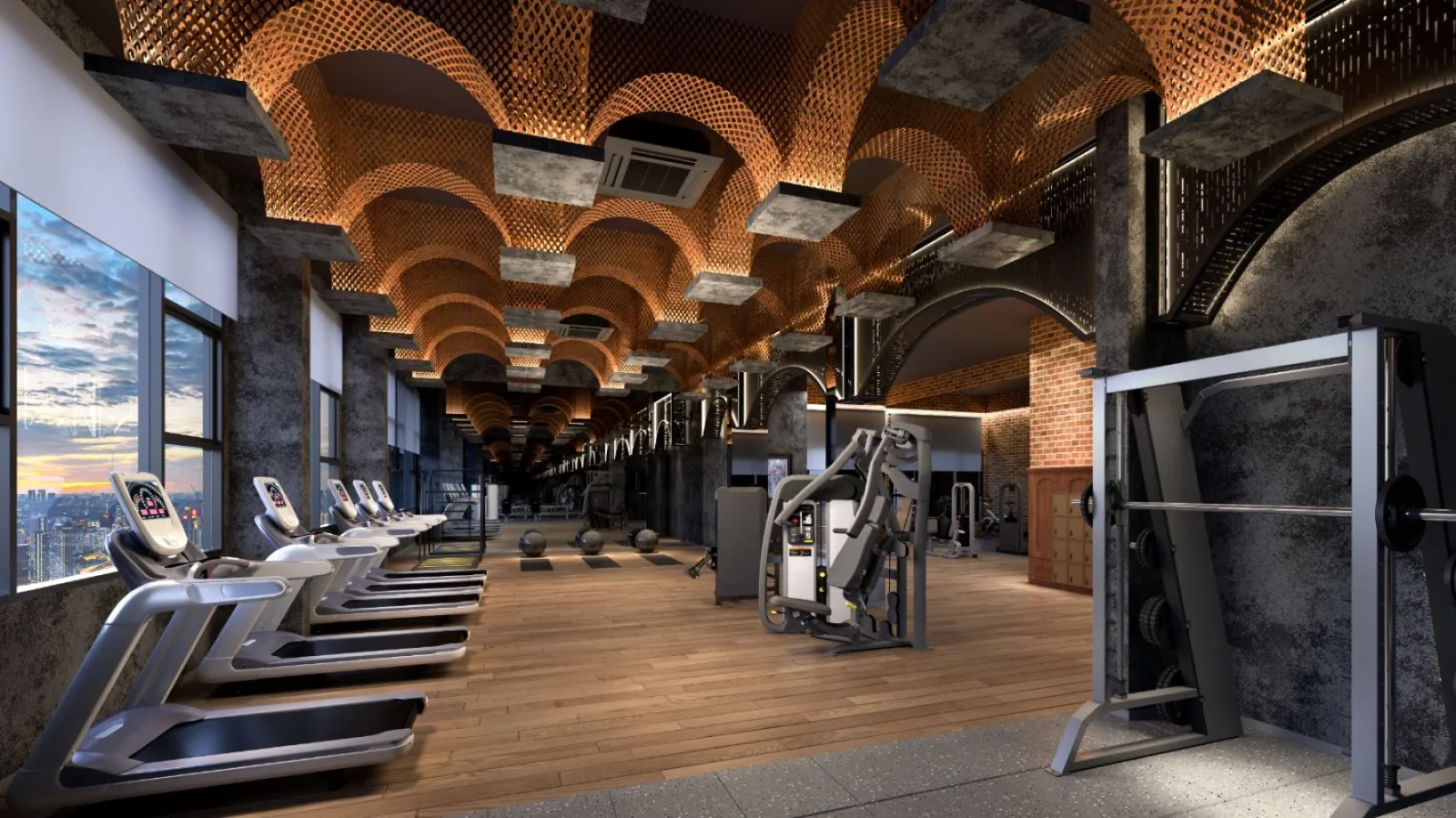 HugoZ Suites KLCC sky gym facility, Kuala Lumpur