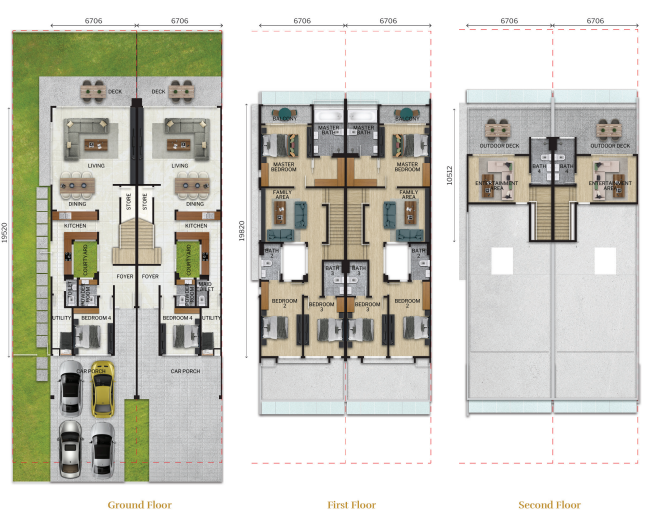 Isola Coast Type A floor plan