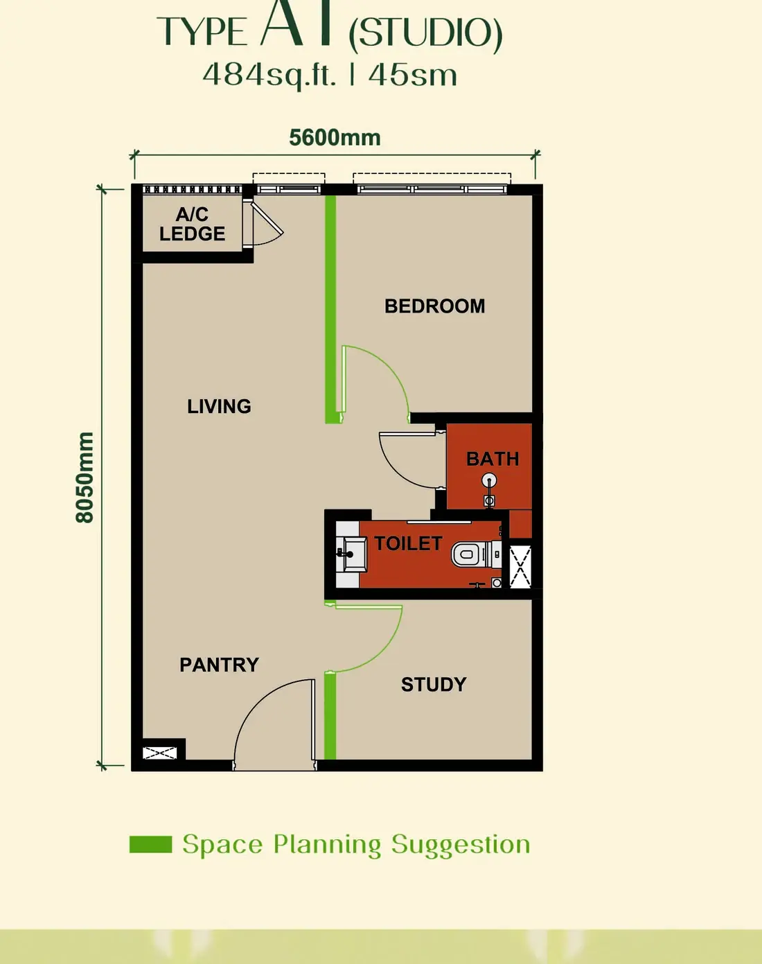 Keeperz Suites @ Penang Plana in Gelugor, Penang