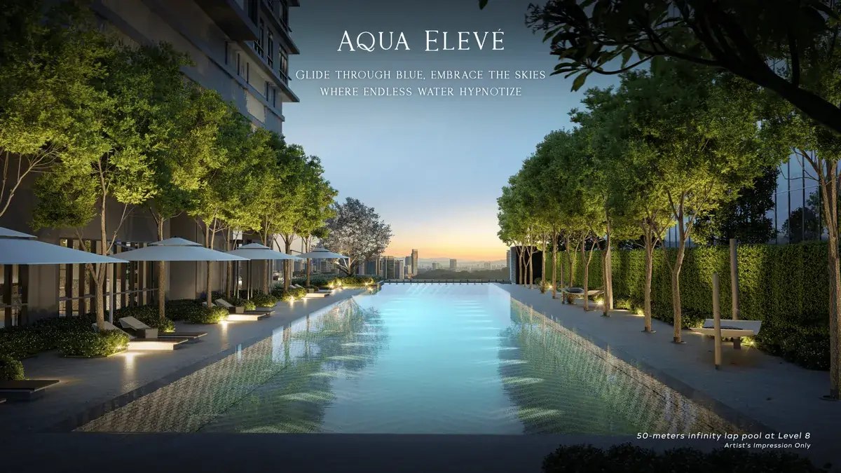 Khaya Residence Facility Pool — Lewis Chong verified source photo in Bangsar, Kuala Lumpur