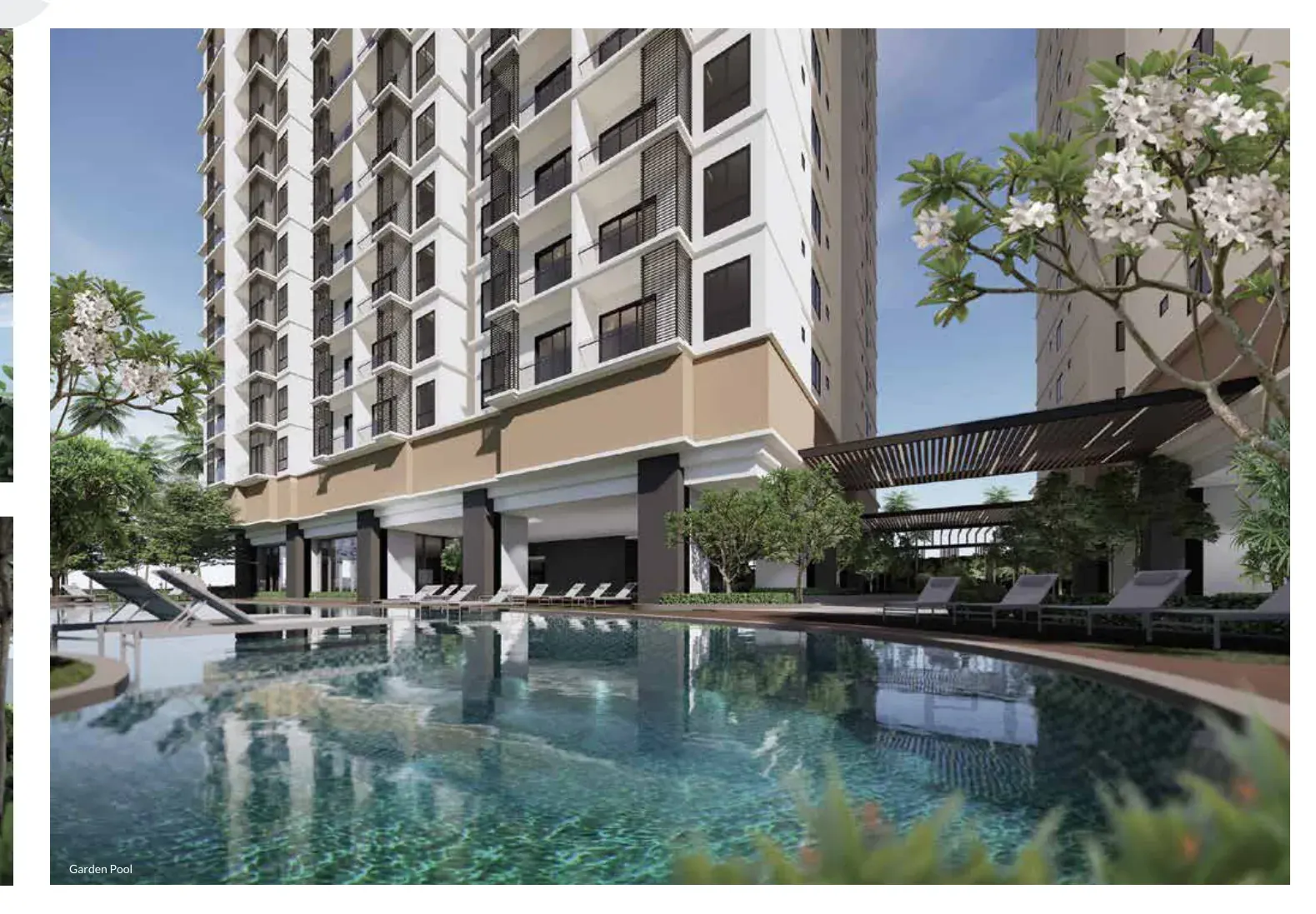 Laurel Residence Pool Artist Impression in Bangsar South, Kuala Lumpur