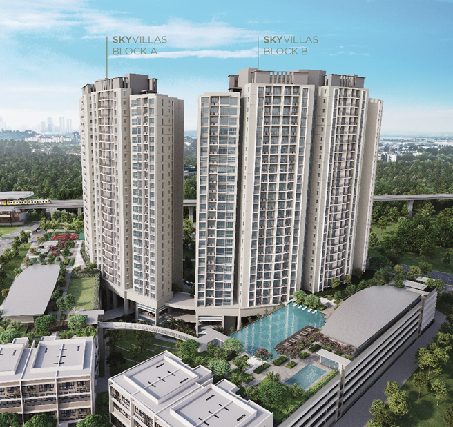 Linari Residence property project in Kwasa Damansara