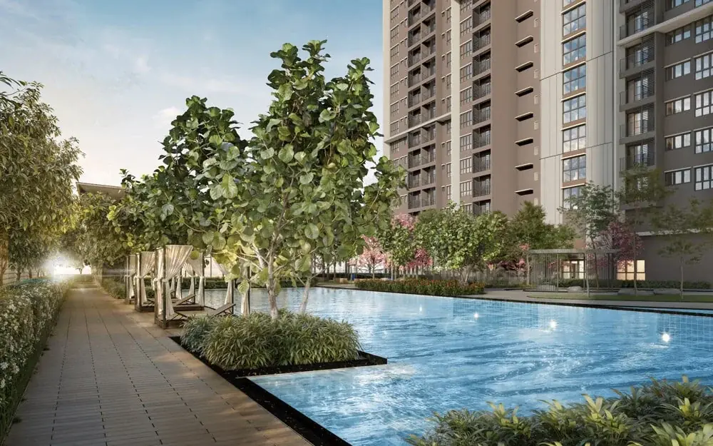M Aspira Pool Facilities — Lewis Chong verified source photo