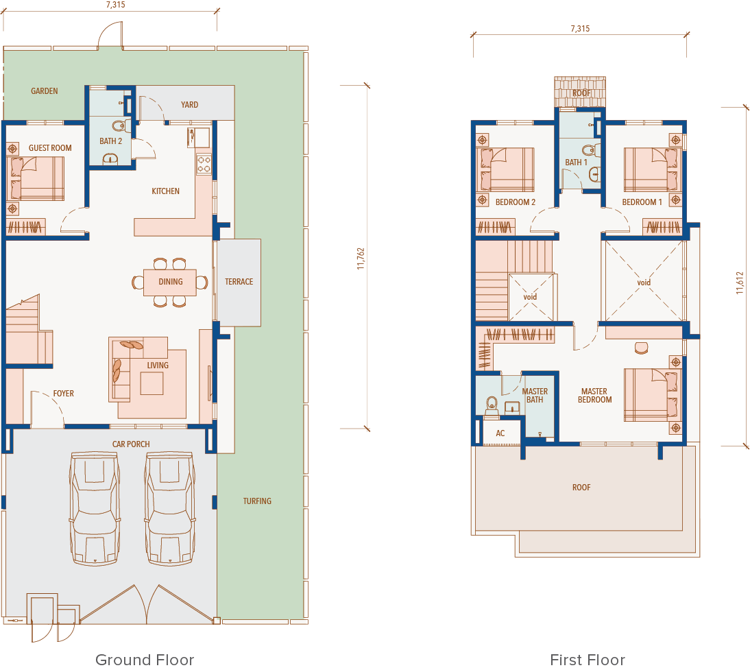 M Panora Type A floor plan
