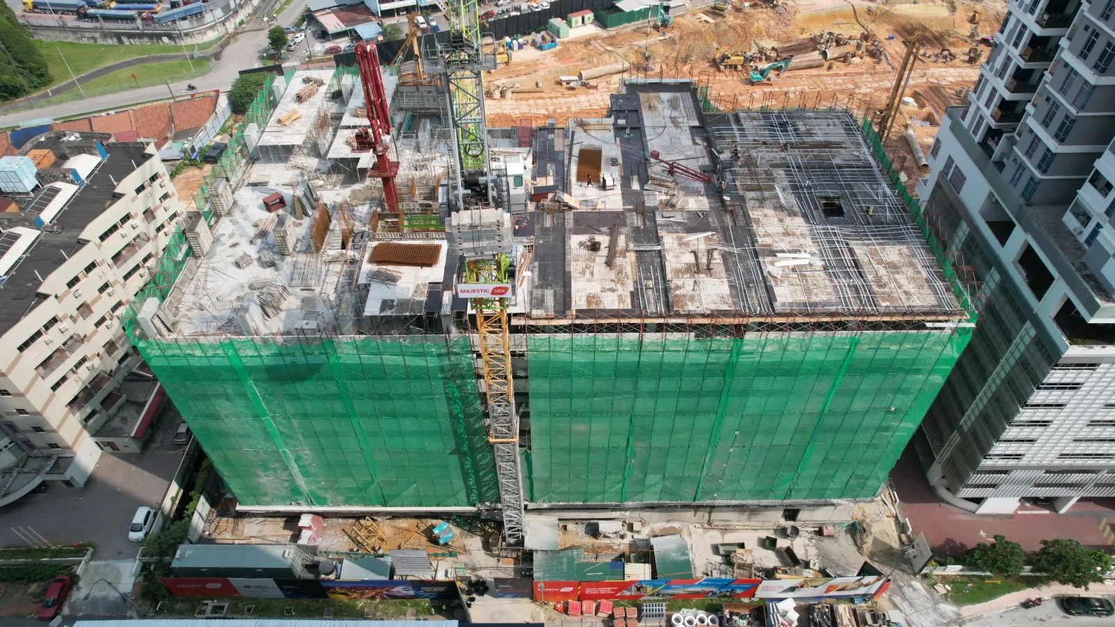 Gen Rise 施工进度，新山CIQ，2026年4月