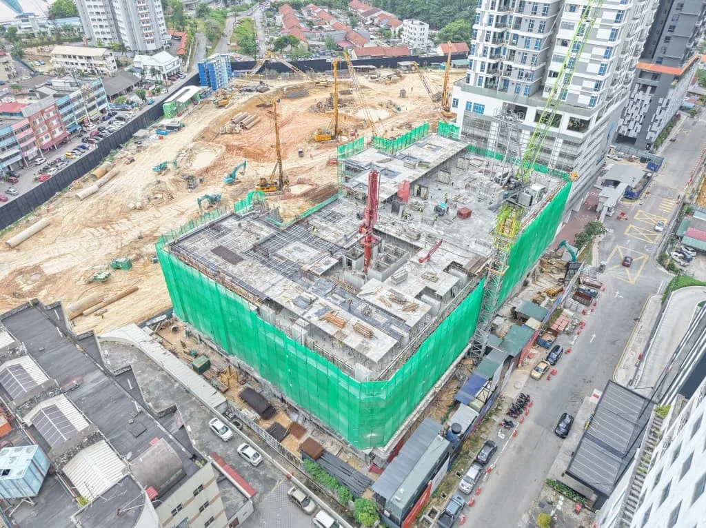 Gen Rise 施工进度，新山CIQ，2026年2月