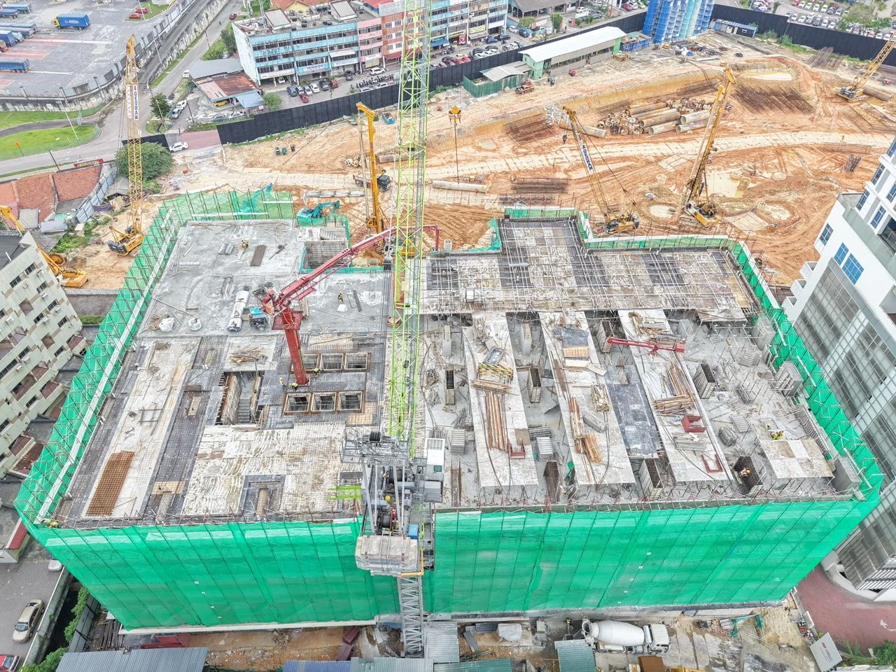 Gen Rise 施工进度，新山CIQ，2026年3月
