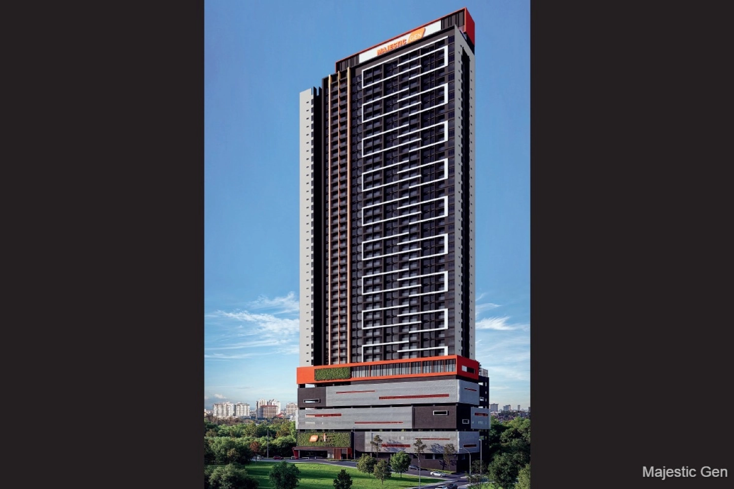 Majestics Gen Rise condominium project in Johor CIQ RTS, Johor