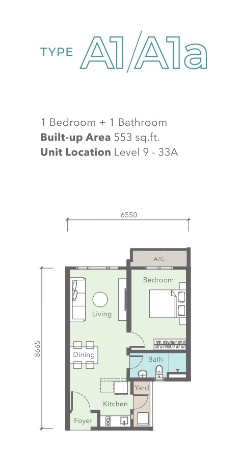 New Urban Type A floor plan