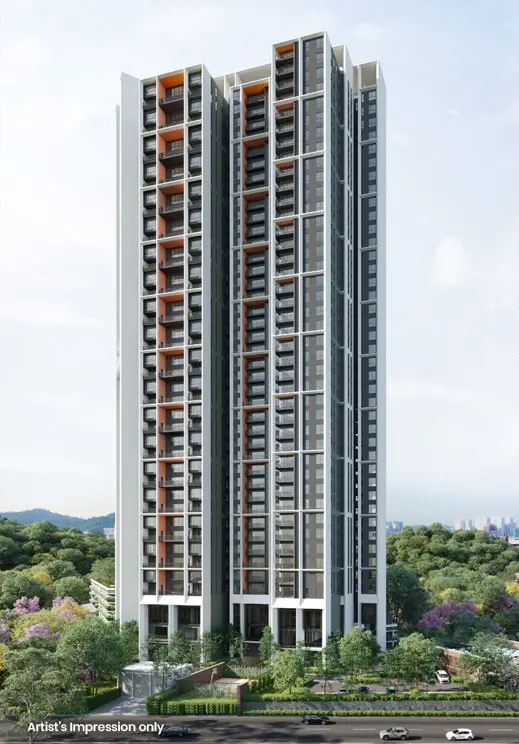 Pandangan projek Papyrus North Kiara di North Kiara, Kuala Lumpur