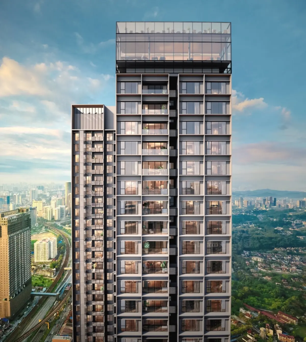 Parkside Residences @ Setia Federal Hill項目實景圖，位於Bangsar, Kuala Lumpur