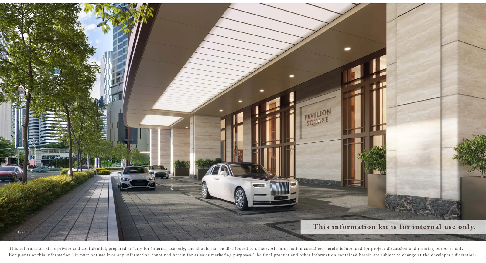 Pavilion Square Kuala Lumpur Arrival Artist Impression from verified project brochure