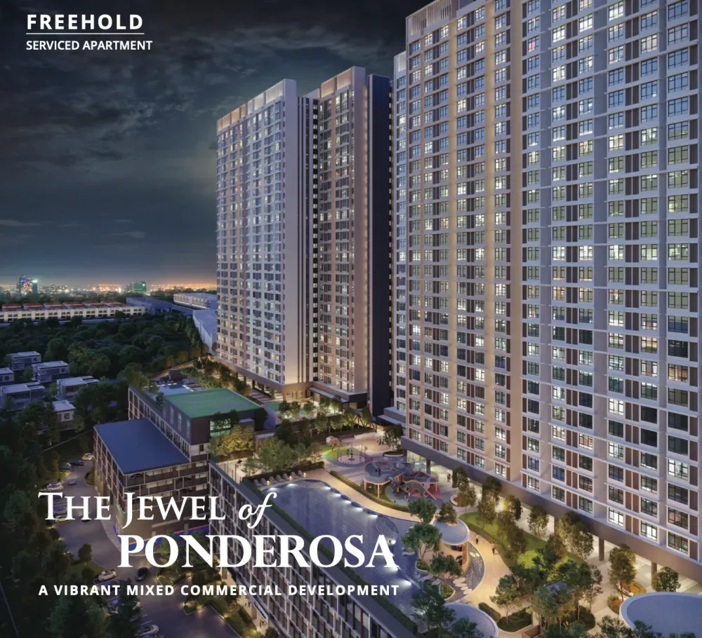 Ponderosa Regency serviced residence project view in Taman Ponderosa, Johor Bahru, Johor