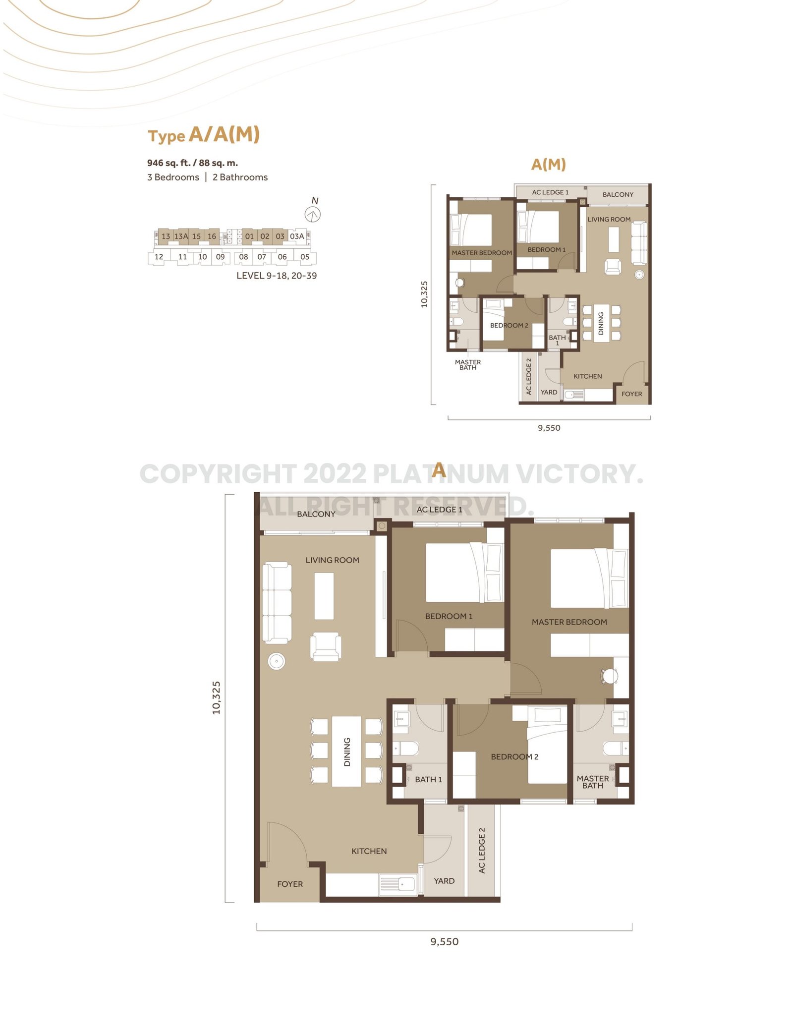 PSV 1 Type A floor plan