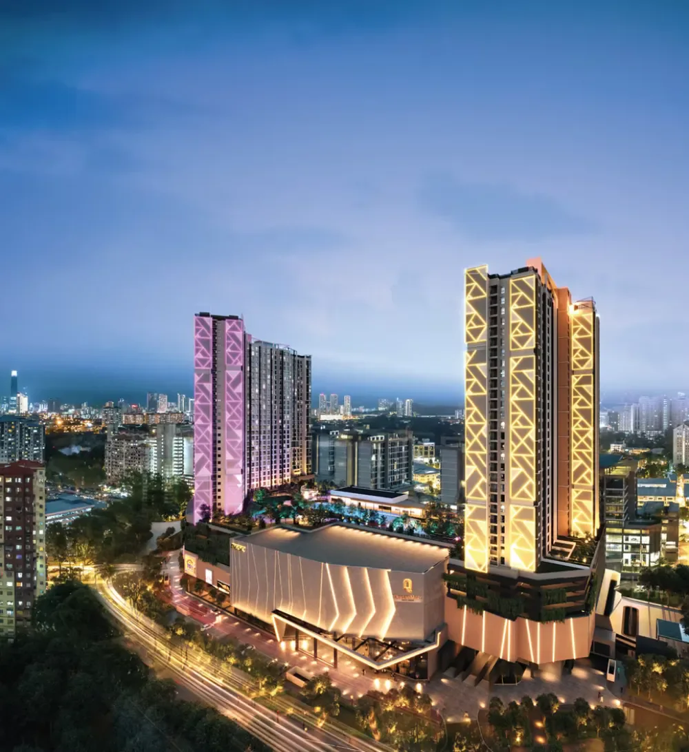 Quartz @ Queensville serviced residence project in Bandar Sri Permaisuri, Cheras, Kuala Lumpur