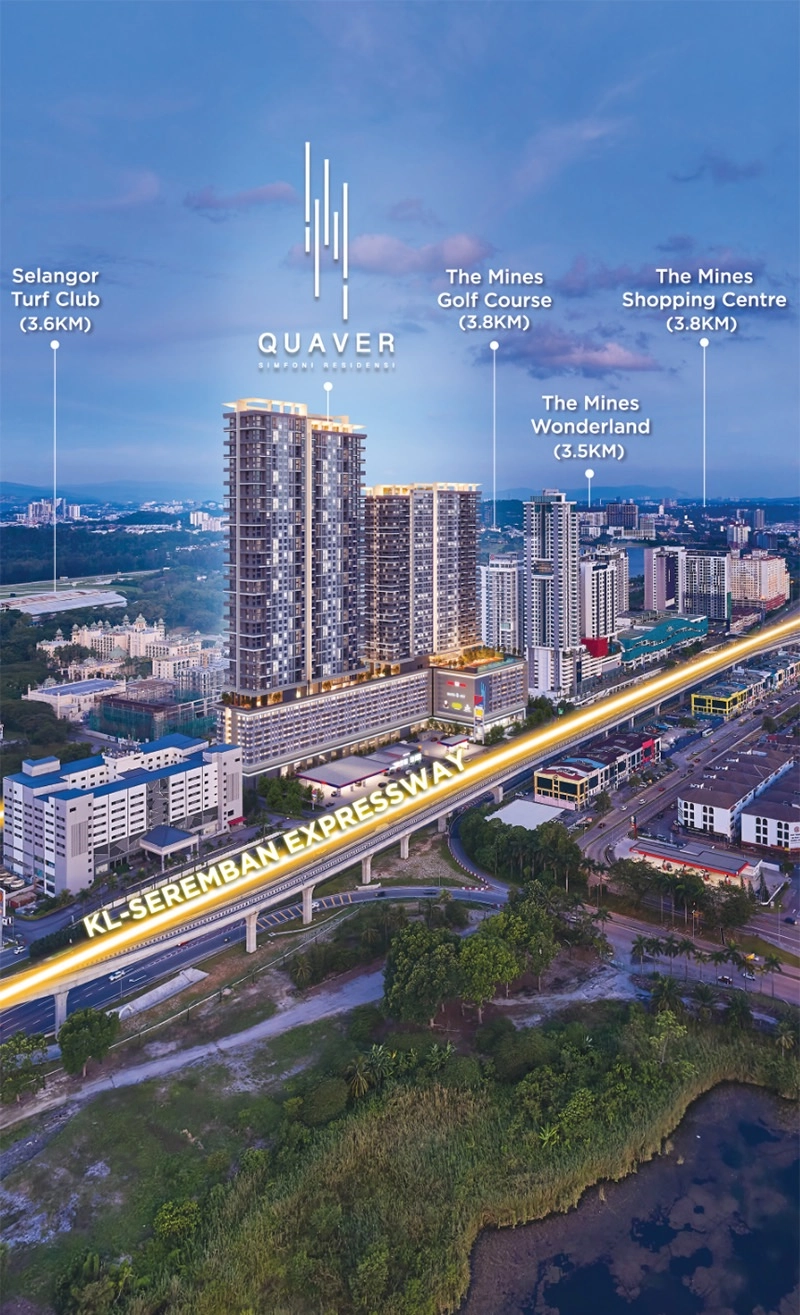 Quaver Residence serviced residence project in Seri Kembangan, Selangor