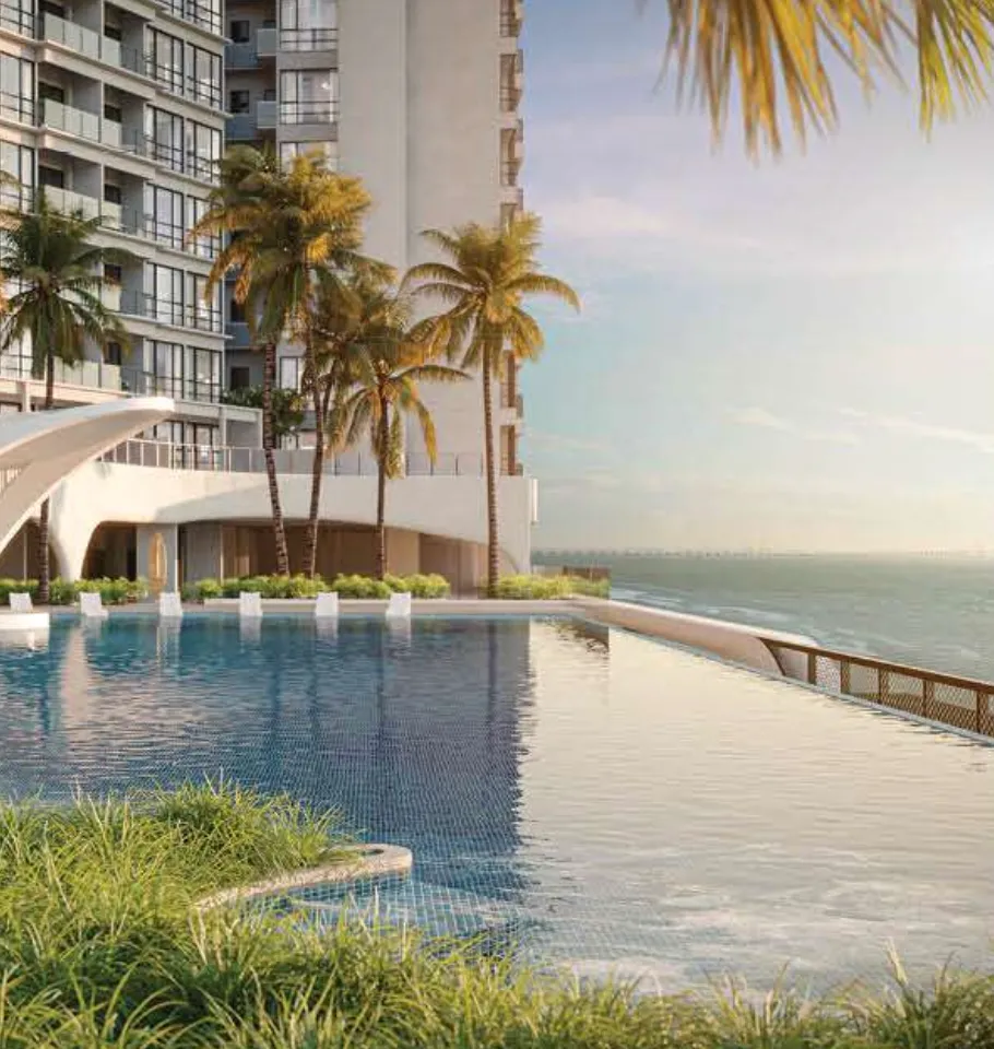 Queens Waterfront 3 (Q3) Queens Waterfront 3 infinity pool facing the Andaman Sea, Bayan Lepas Penang