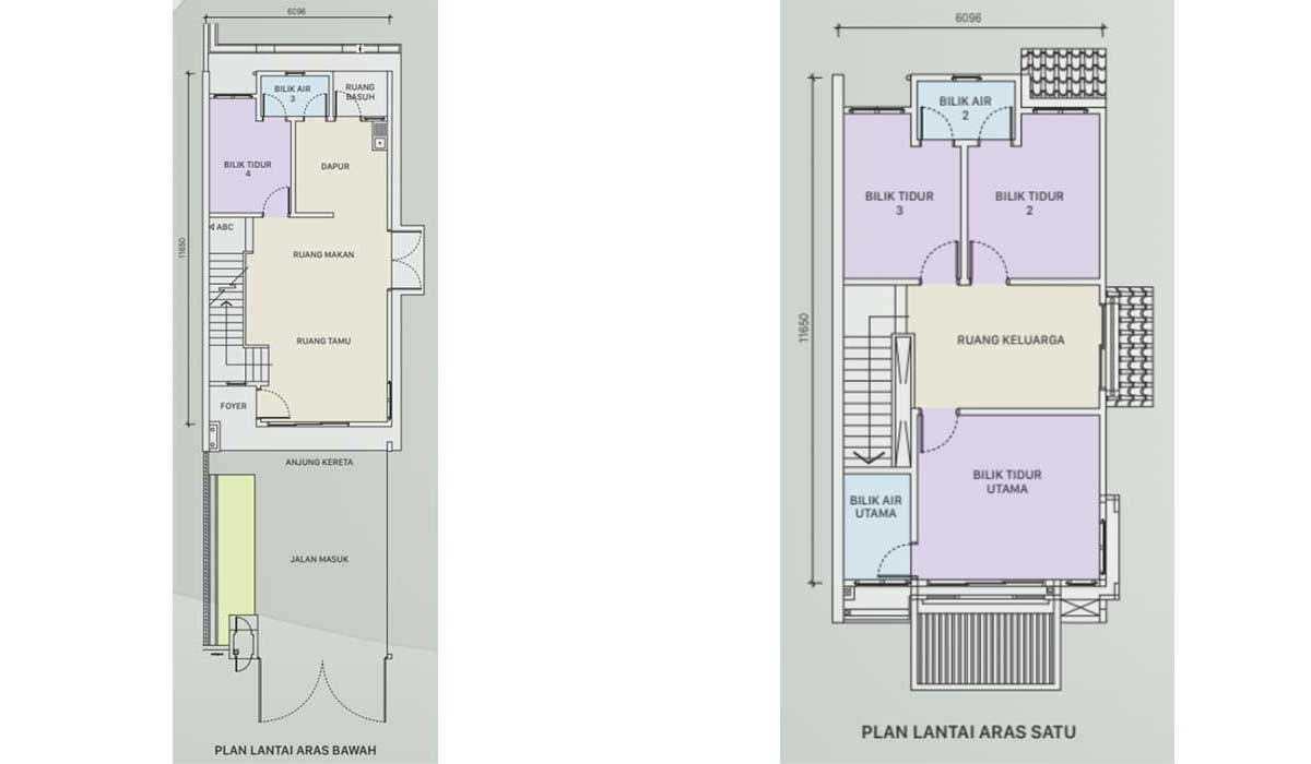 Rafflesia 2 Type A floor plan