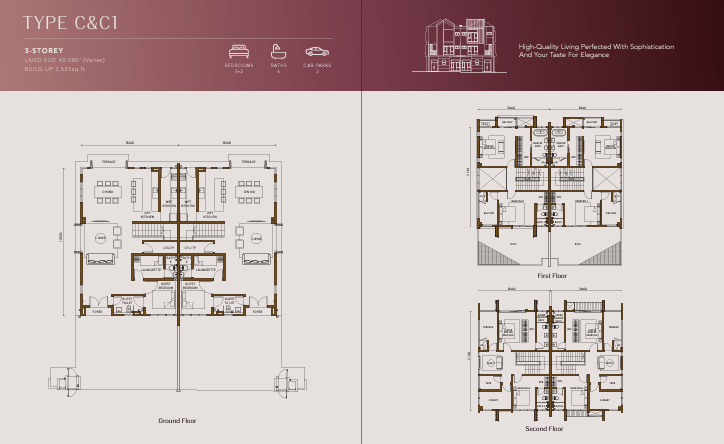 Rafflesia 3 Type A floor plan