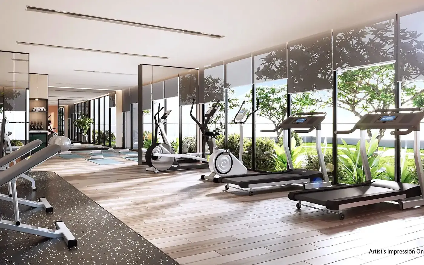 Ren Residence Gym Facilities — Lewis Chong verified source photo in Bukit Jalil, Kuala Lumpur