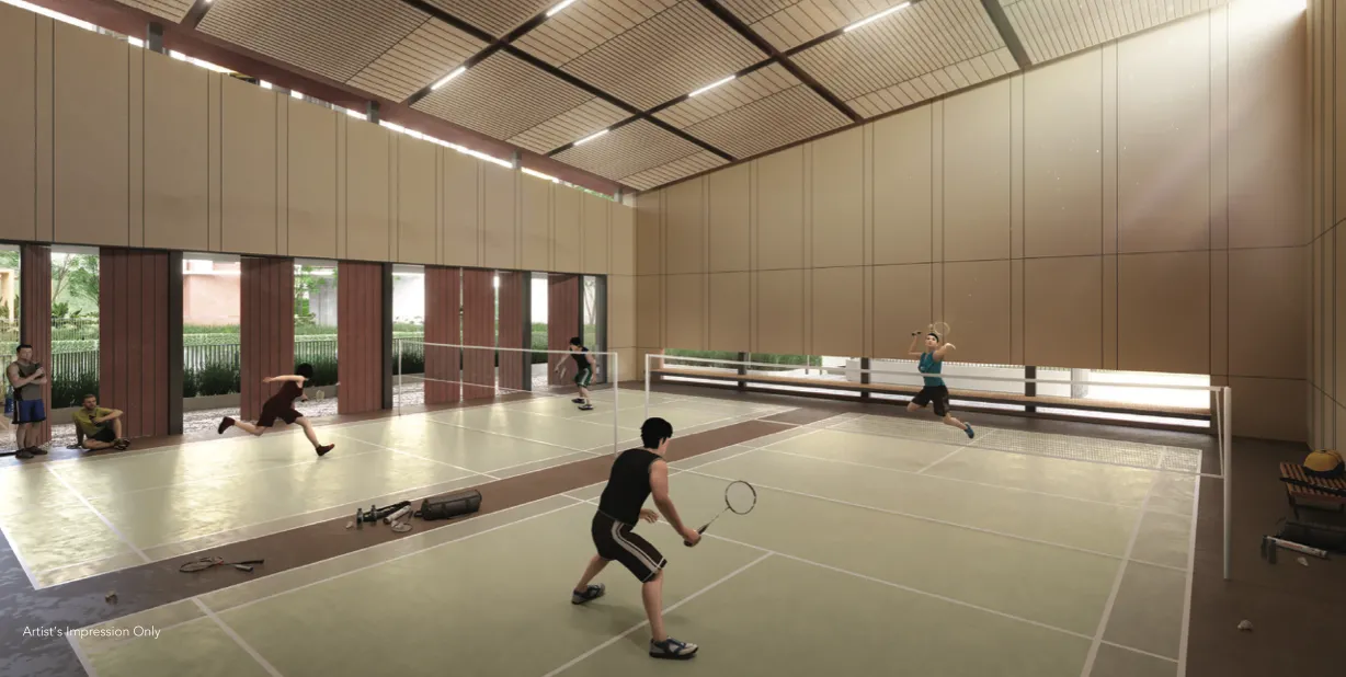 Residensi Bayu Damai badminton court and multi-purpose hall in Kota Kinabalu