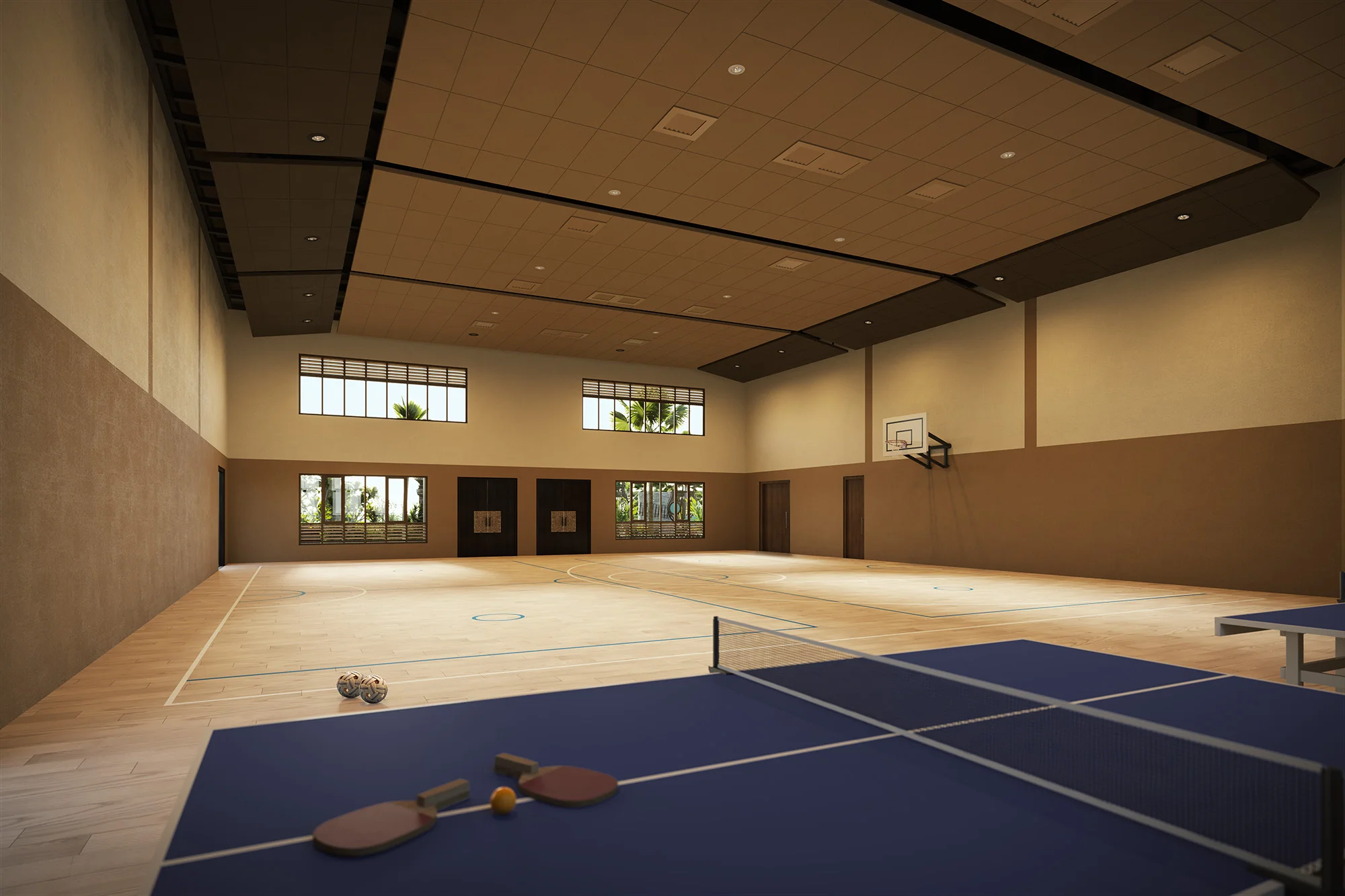 Residensi Dian II multi-purpose hall interior for community events in Jalan Monfort, Section U1, Shah Alam, Selangor