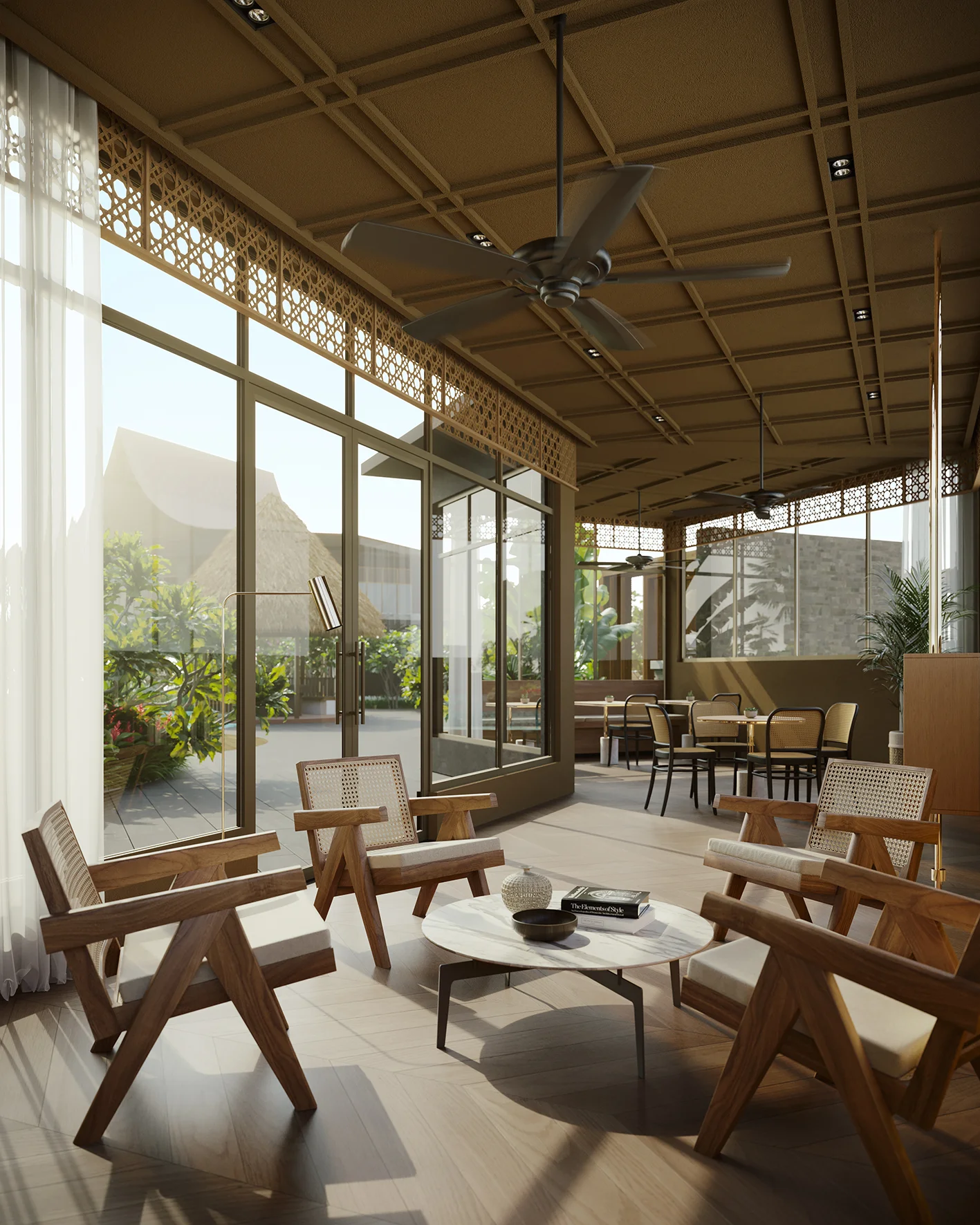 Residensi Dian II quiet reading room and co-working lounge space in Jalan Monfort, Section U1, Shah Alam, Selangor