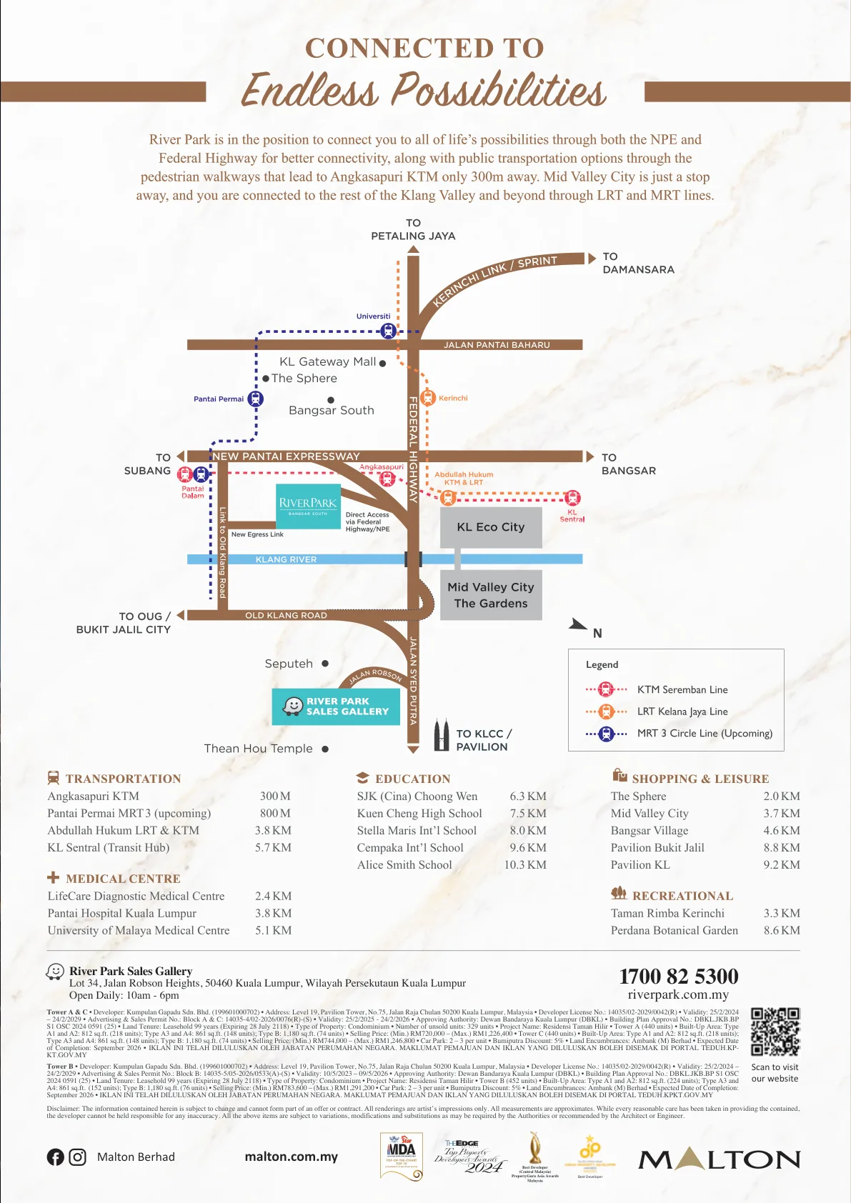 River Park Type OF Floor Plan - 812sq.ft from verified project brochure