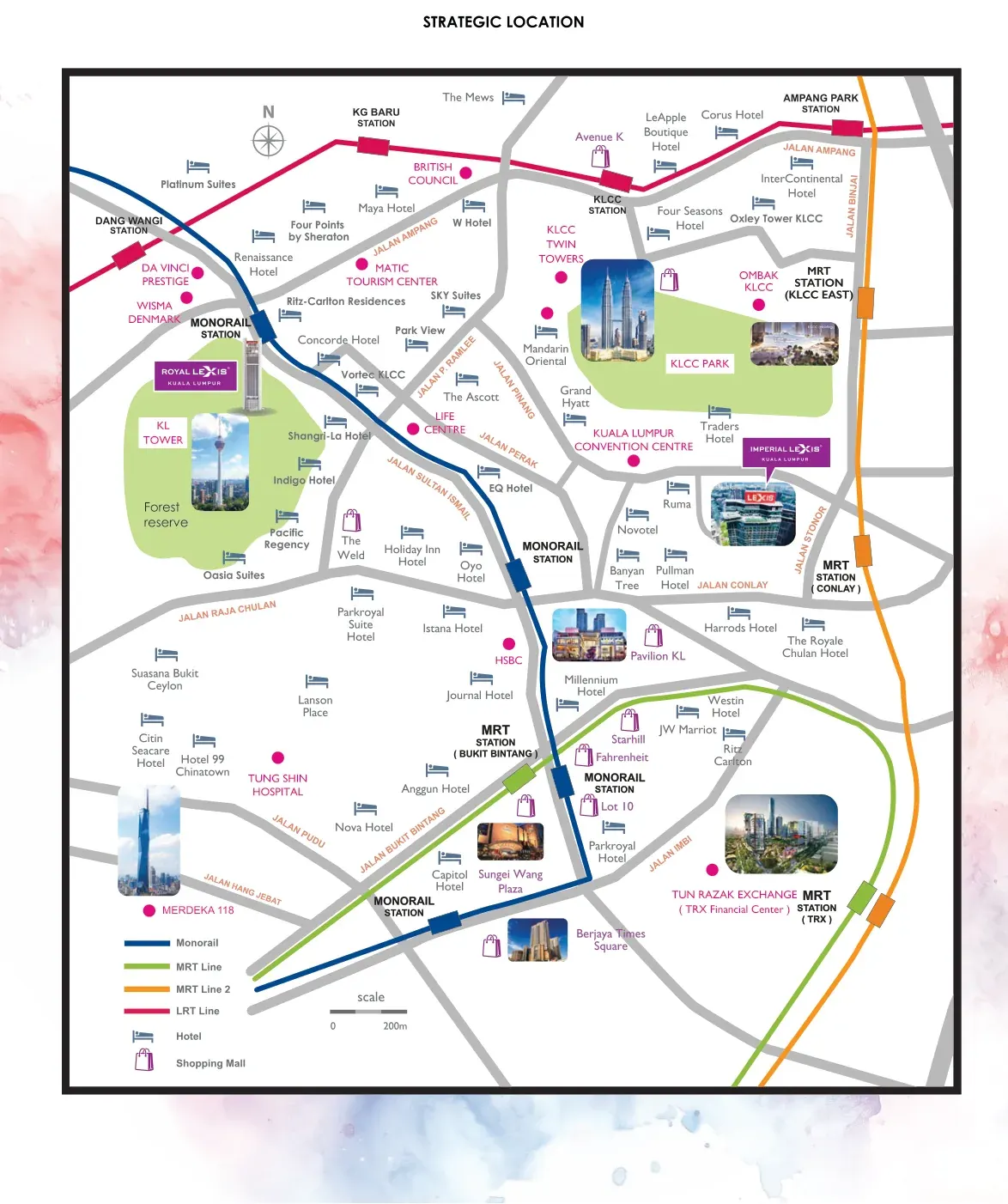 Royal Lexis Brochure Artist Impression 1 in KLCC, Kuala Lumpur