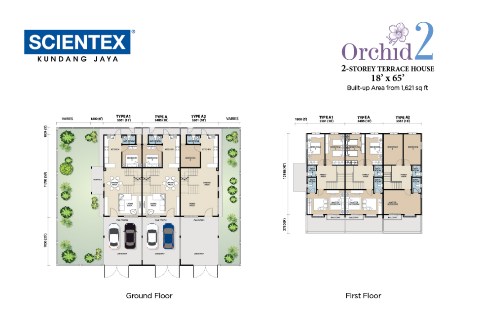 Scientex Kundang Jaya Type A floor plan