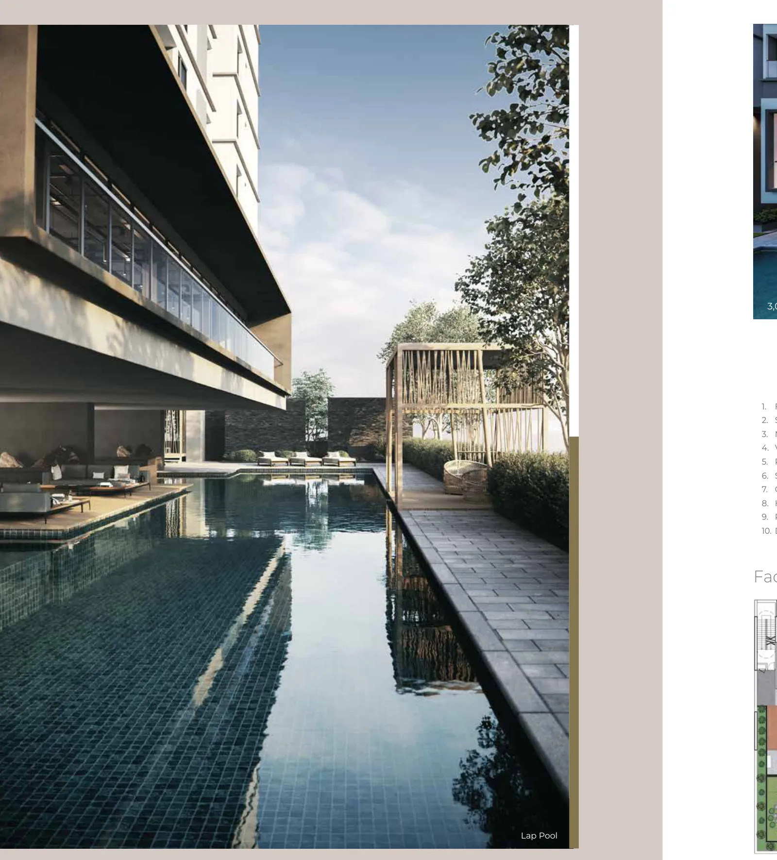 SCP Kensho Pool Artist Impression from verified project brochure