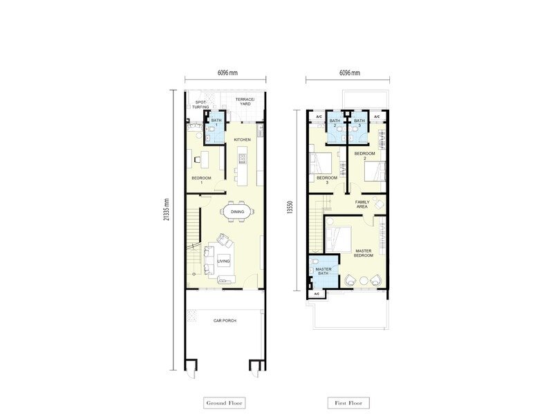 Seni Residence Type A floor plan