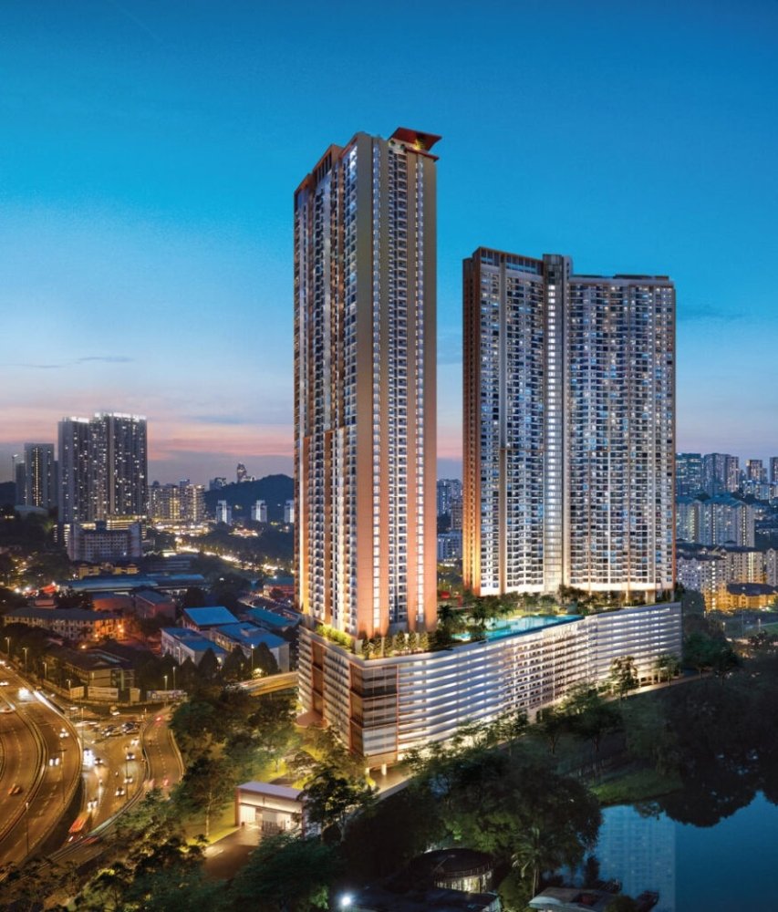 Skyline Kuchai property project in Kuchai Lama