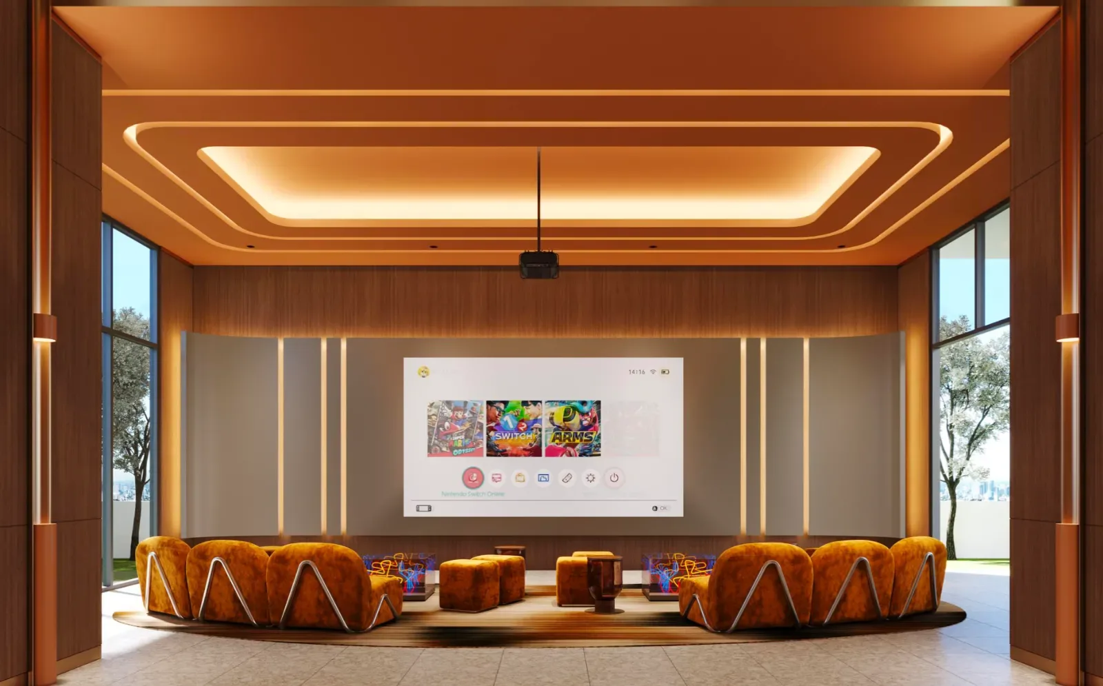 Skyline One Sentosa 新山家庭影院与游戏休闲室