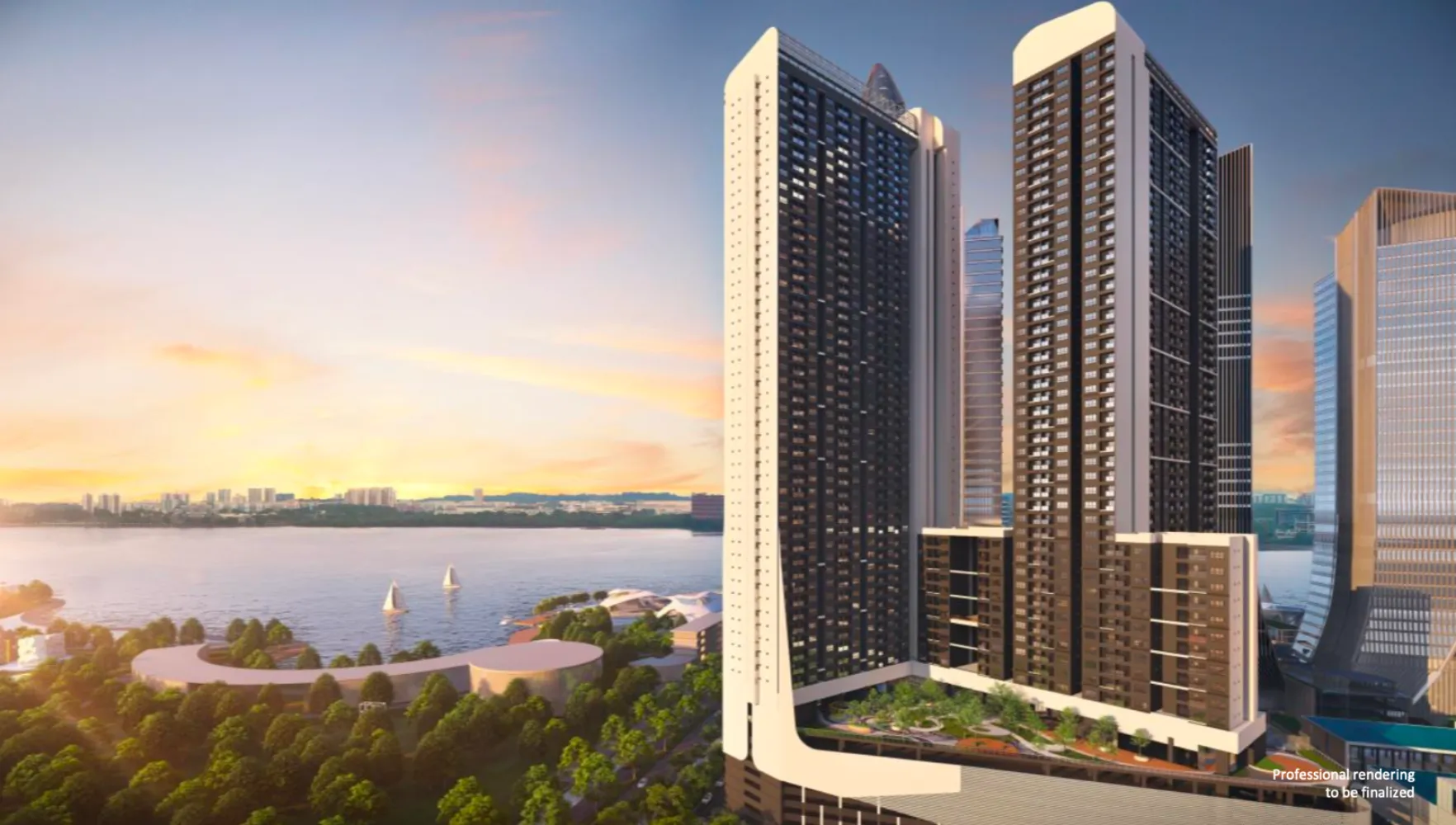 Skypark Kepler @ Lido Waterfront Boulevard serviced residence project in Bukit Chagar, Johor