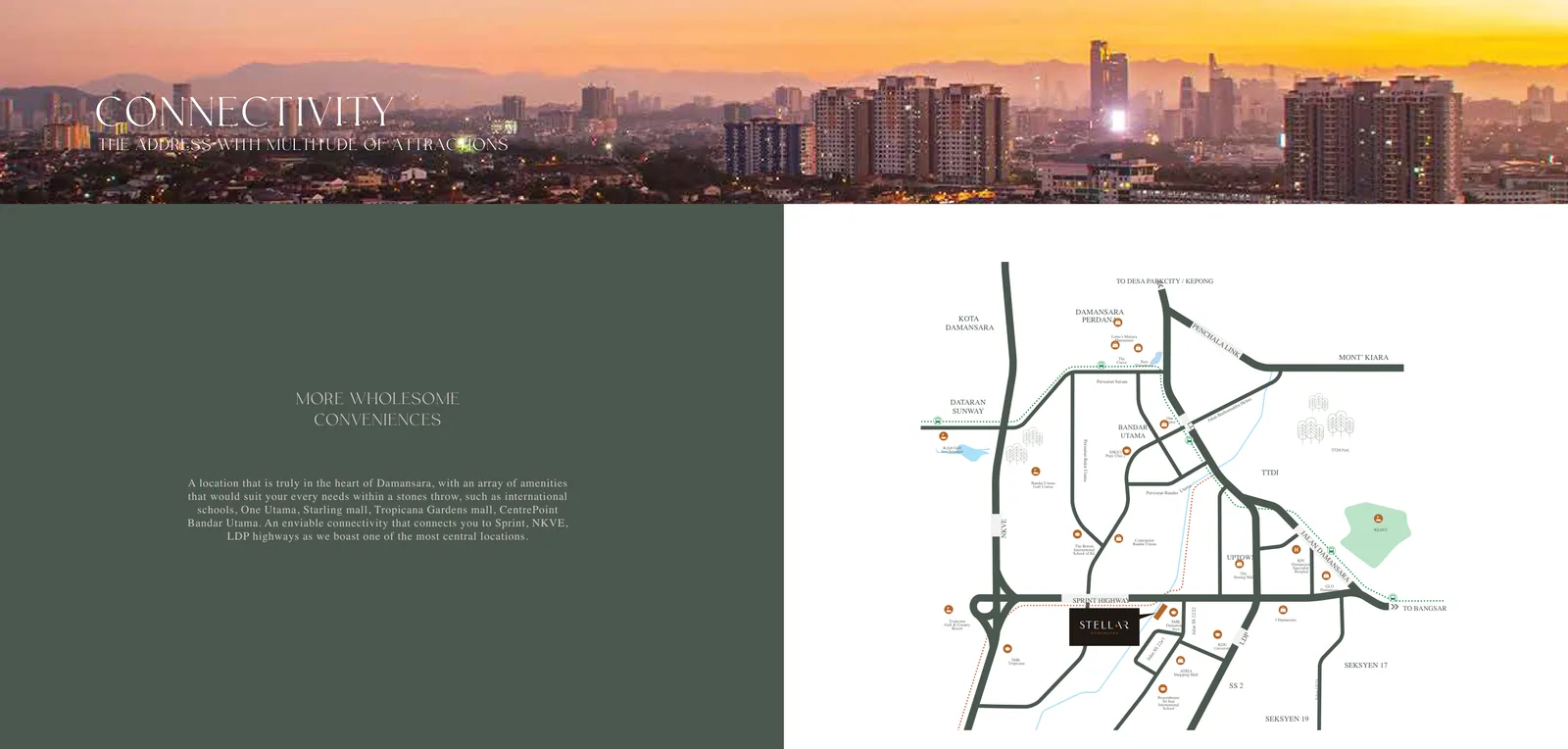 Stellar Damansara Garden Artist Impression from verified project brochure