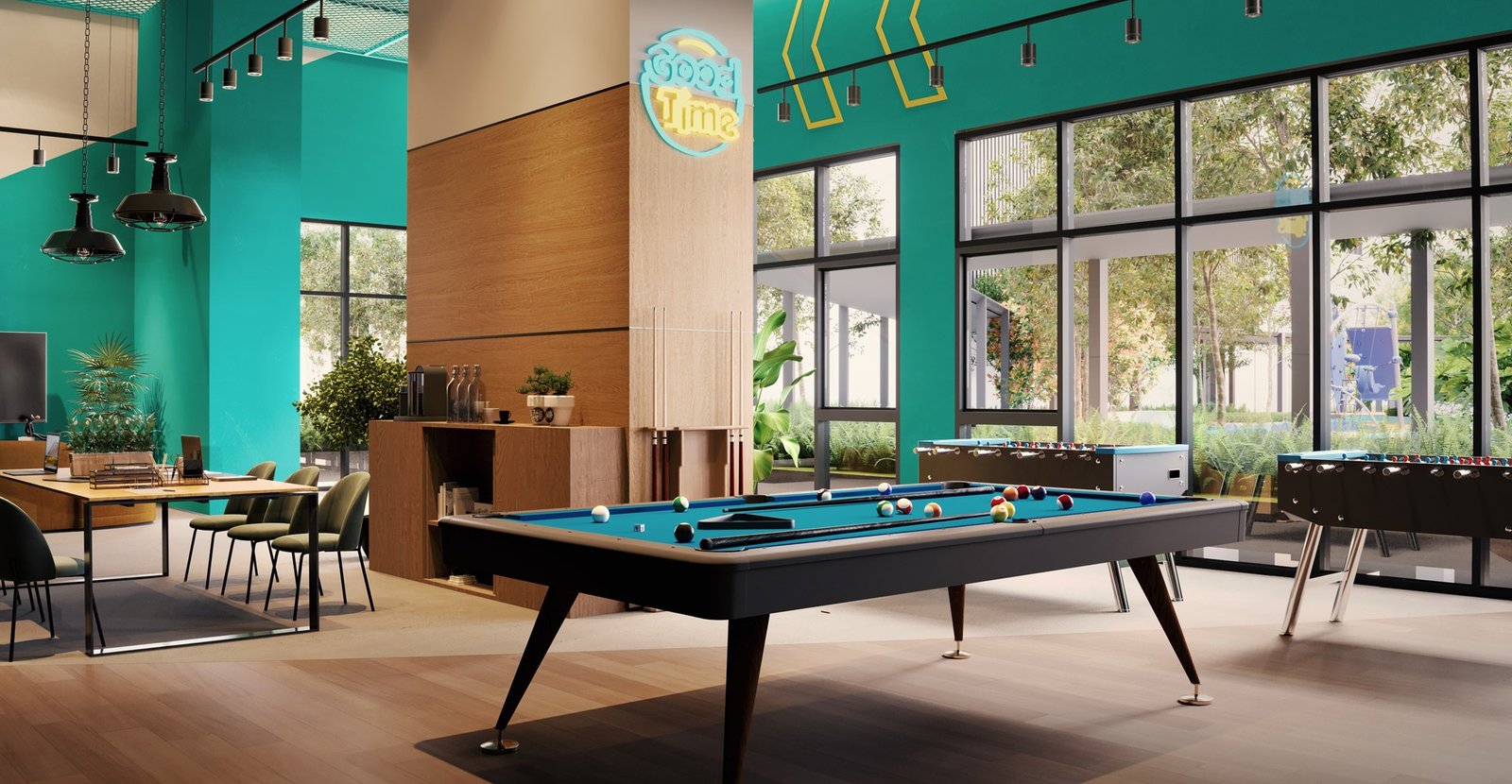 Bilik permainan dalaman Sunway Flora Residences, Bukit Jalil Kuala Lumpur